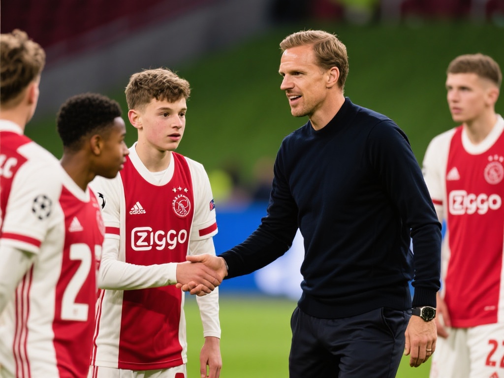 作为一个有远见的教练，滕哈赫特别关注年轻