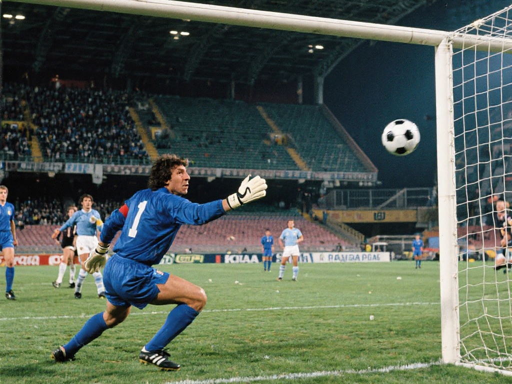 重温90年世界杯的难忘时刻 超越自我的意大利队
在本土作战,意大利